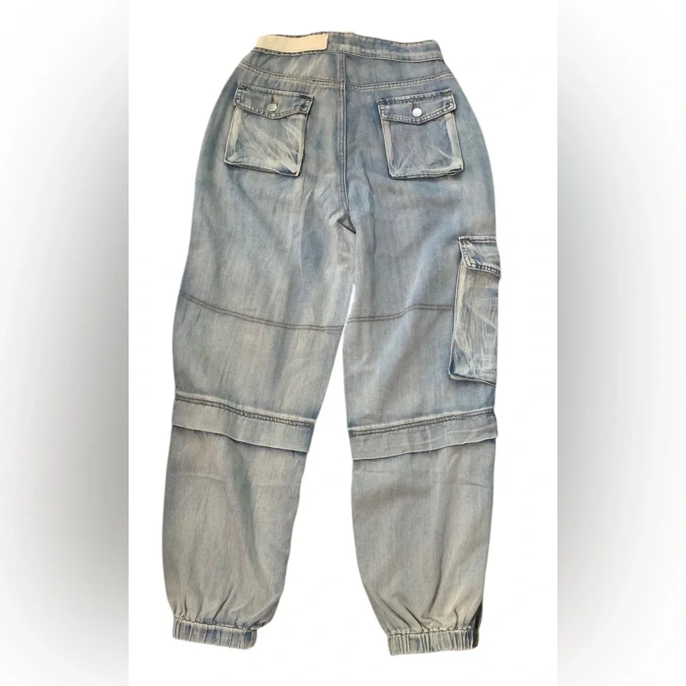 POL Light Blue Cargo Pants - Picture 2 of 7